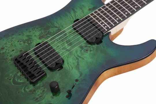 Электрогитара Superstrat Schecter C-7 PRO AQB - Электрогитара - фото 3