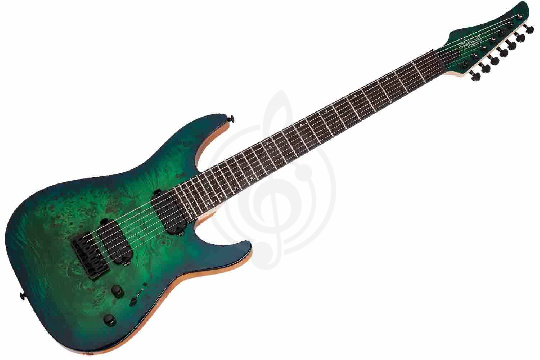 Электрогитара Superstrat Schecter C-7 PRO AQB - Электрогитара - фото 1