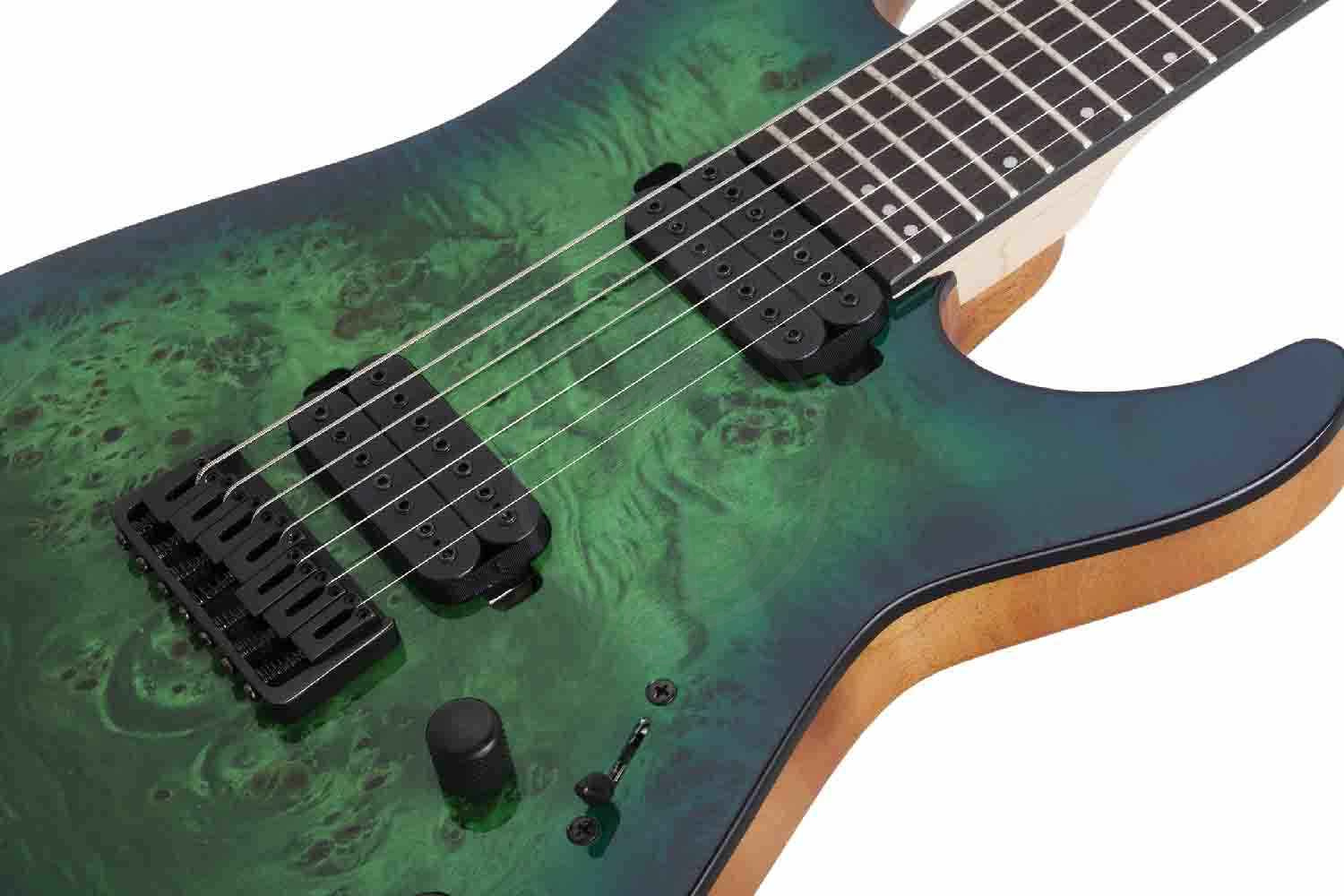 Электрогитара Superstrat Schecter C-7 PRO AQB - Электрогитара - фото 3
