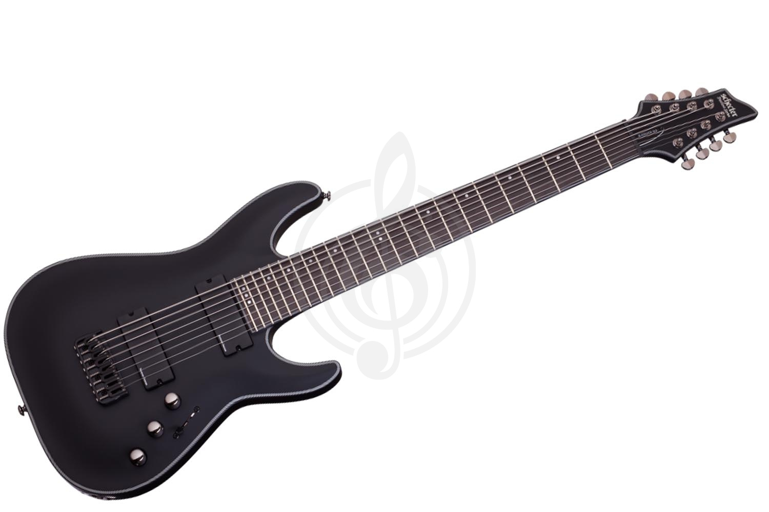 Электрогитара Superstrat Schecter C-8 Deluxe SBK - электрогитара - фото 1