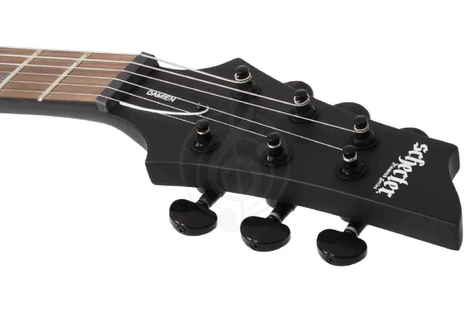 Электрогитара Superstrat Schecter DAMIEN-6 SBK - Электрогитара - фото 2