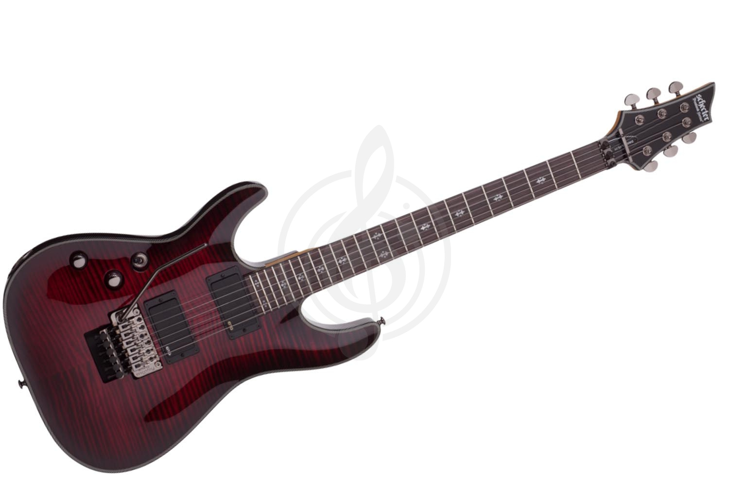 Электрогитара Superstrat Schecter DAMIEN ELITE-6 FR LH - электрогитара (леворукая) - фото 1