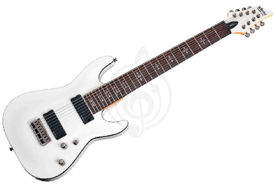 Электрогитара Superstrat Schecter DEMON-8 VWHT - Электрогитара - фото 1