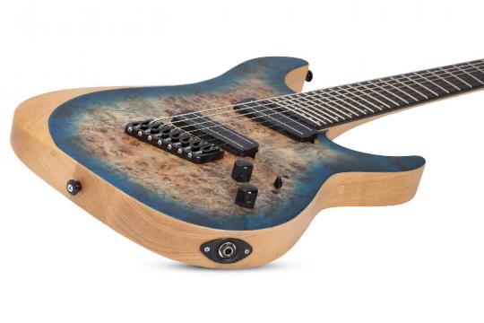 Электрогитара Stratocaster Schecter REAPER-7 Multiscale SSKYB - Электрогитара - фото 10