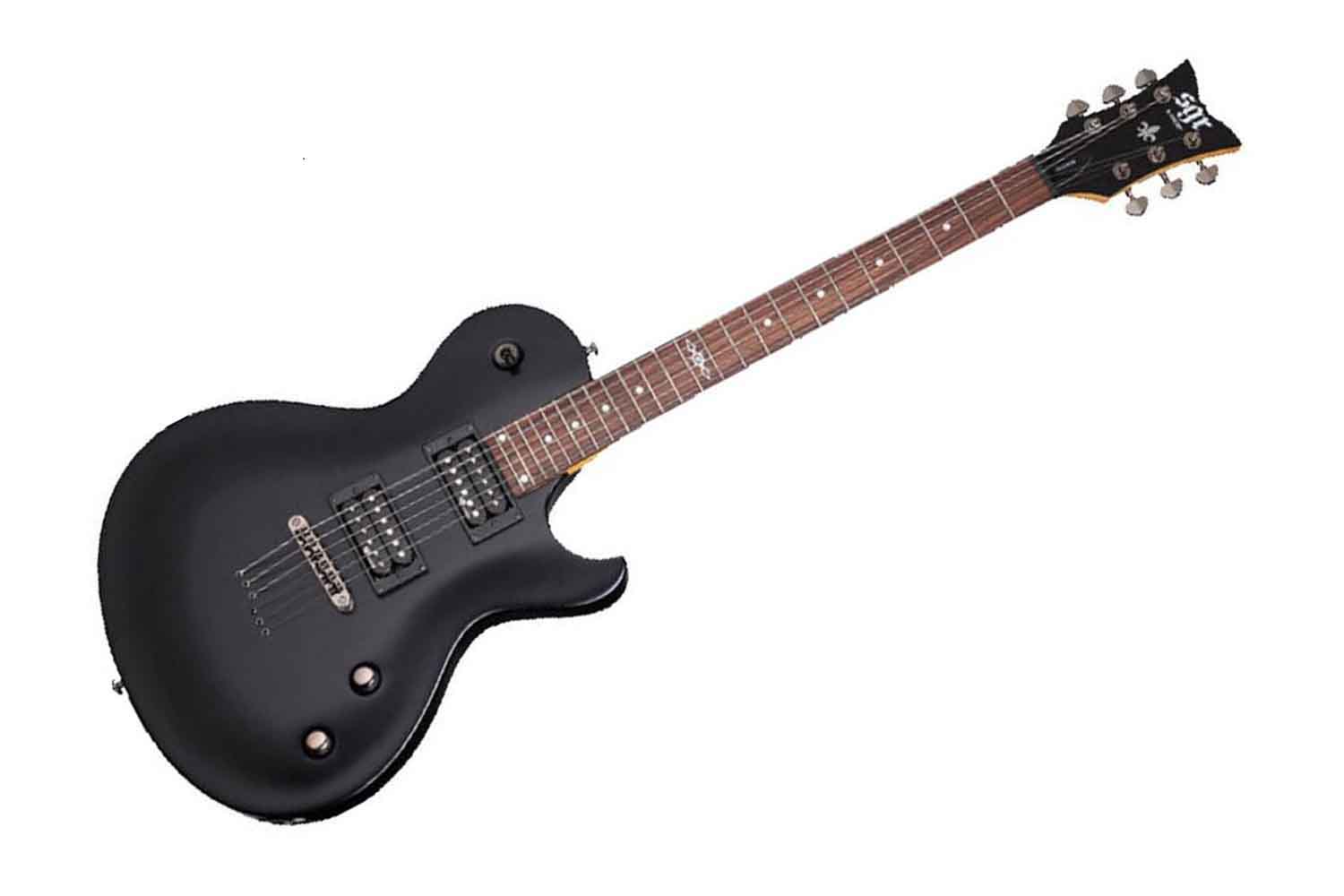 Электрогитара Les Paul Schecter SGR SOLO-6 BLK Гитара электрическая, 6 струн - фото 1