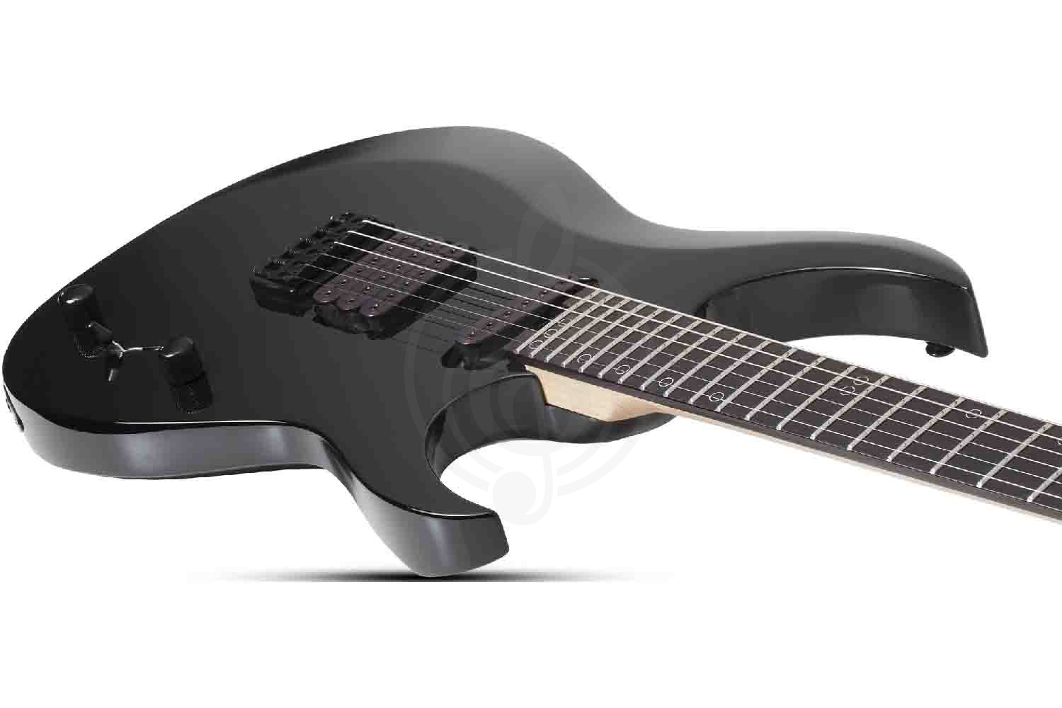  Schecter SUNSET-6 TRIAD GLOSS BLACK - Электрогитара - фото 9