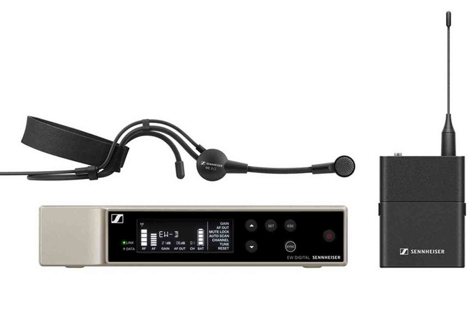 Радиосистема с головным микрофоном Sennheiser 508712 EW-D ME3 SET (R4-9) - Радиосистема с головным микрофоном - фото 1