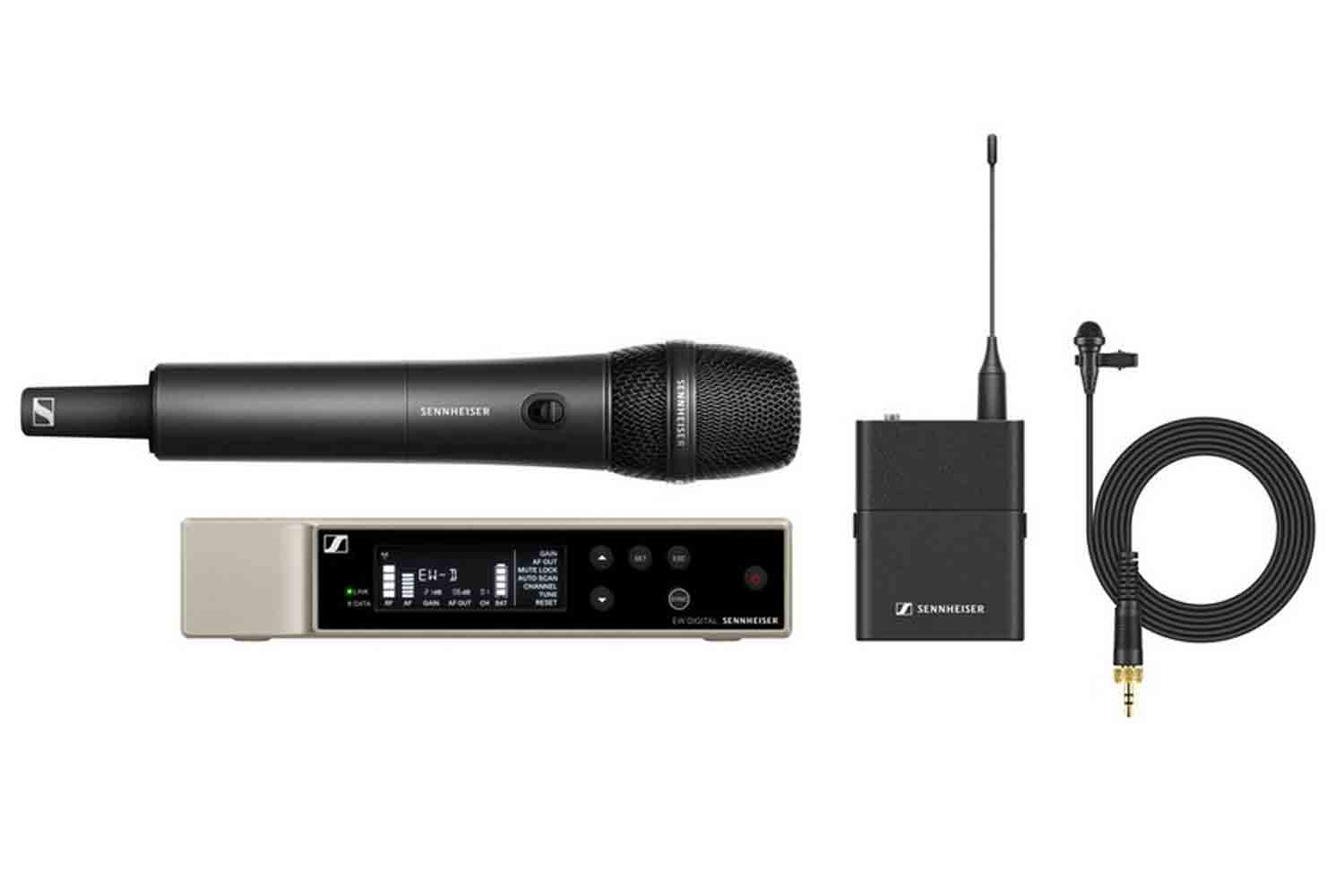Радиосистема с ручным передатчиком Sennheiser 508770 EW-D ME2/835-S SET (Q1-6) - Радиосистема с петличным и ручным микрофоном - фото 1