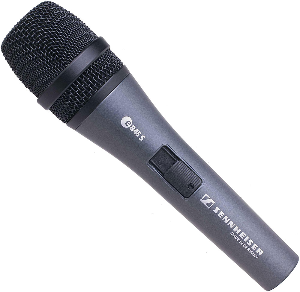 Динамический вокальный микрофон Sennheiser E 845-S  Микрофон динамический - фото 1