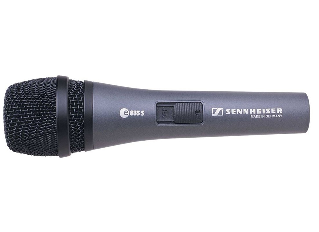 Динамический вокальный микрофон Sennheiser E835-S Динамический вокальный микрофон - фото 1