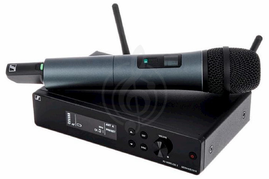 Sennheiser XSW 2-865-B - Вокальная радиосистема с конденсаторным микрофоном E865 (614-638MH) - фото 1 Радиосистема с ручным передатчиком Sennheiser XSW 2-865-B - Вокальная радиосистема с конденсаторным микрофоном E865 (614-638MH) - фото 1