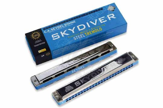 Изображение Seydel Sohne 25480A Skydiver A - Губная гармошка тремоло