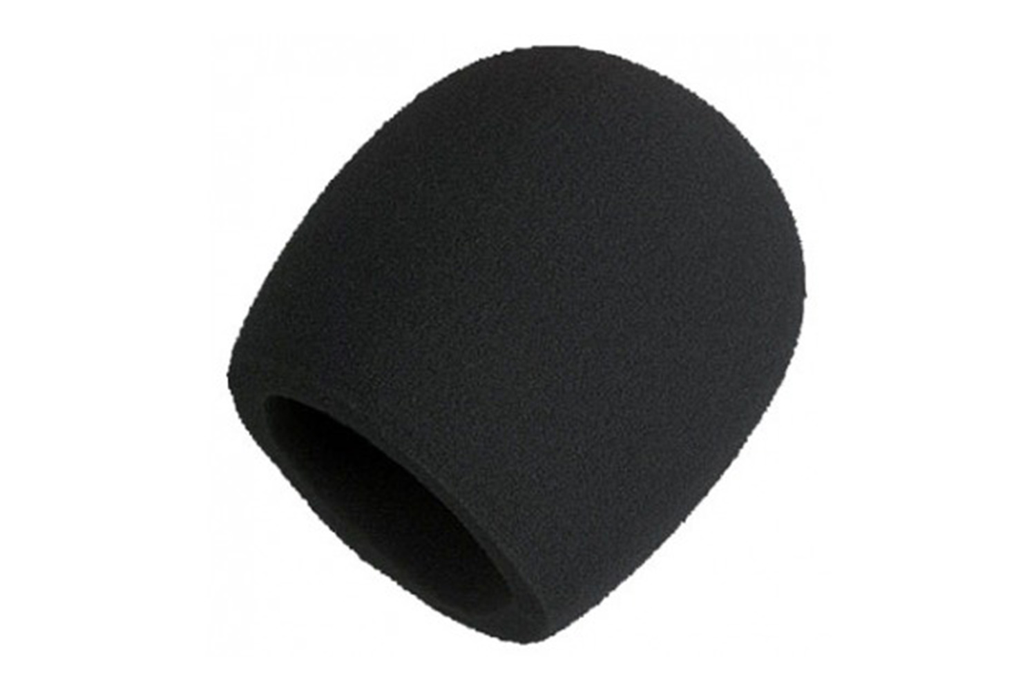 Ветрозащита для микрофона SHURE A58WS-BLK - поролоновая ветрозащита для микрофонов SM58, PG58 (черная) - фото 1