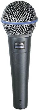 Shure Beta 58A - Микрофон суперкардиоидный вокальный - фото 2 Динамический вокальный микрофон Shure Beta 58A - Микрофон суперкардиоидный вокальный - фото 2