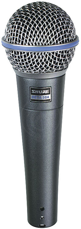 Динамический вокальный микрофон Shure Beta 58A - Микрофон суперкардиоидный вокальный - фото 2
