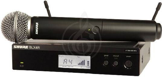 Радиосистема с ручным передатчиком SHURE BLX24RE/B58 K3E - вокальная радиосистема - фото 1