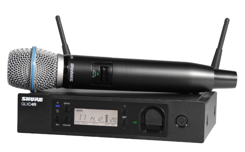 Радиосистема с ручным передатчиком SHURE GLXD24RE/B87A Z2 2.4 GHZ  - фото 1