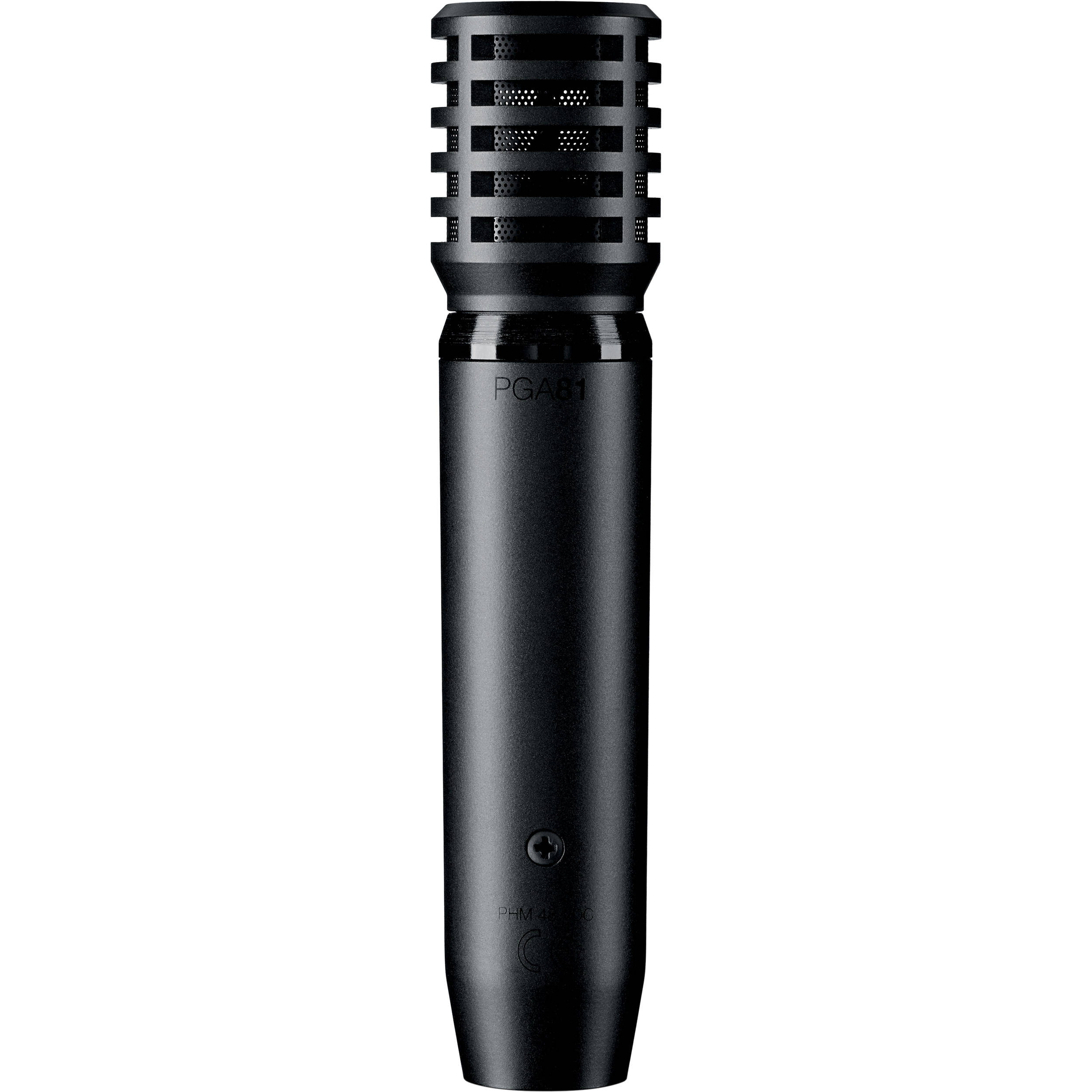 Инструментальный микрофон SHURE PGA81-XLR - кардиоидный конденсаторный инструментальный микрофон c выключателем - фото 1