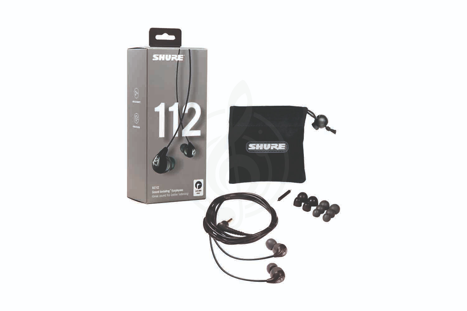 Гарнитуры профессиональные SHURE SE112-GR-EFS наушники внутриканальные - фото 4