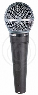 Динамический вокальный микрофон SHURE SM48-LC Вокальный динамический микрофон - фото 1