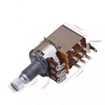  SLADE SCP-B250K-1 Control Pot B250k - гитарный потенциометр-переключатель push-pull - фото 2