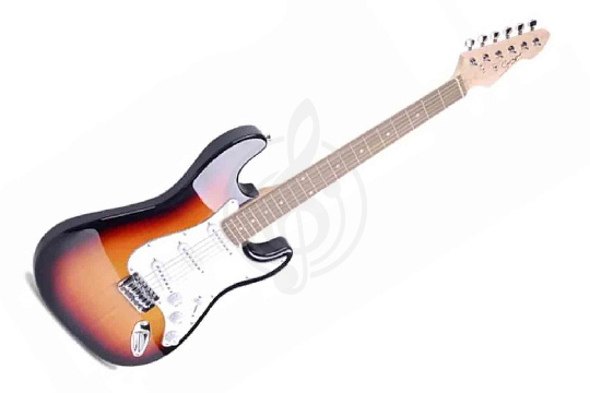 Электрогитара Stratocaster Smiger L-G1-ST-3TS - Электрогитара, санберст - фото 1
