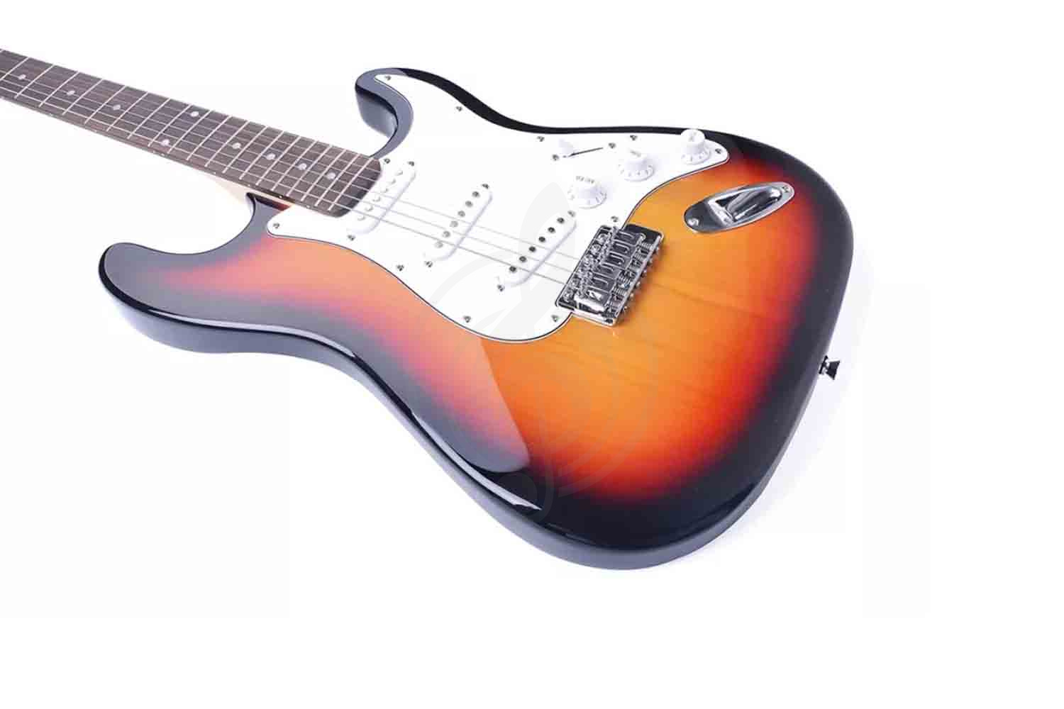 Электрогитара Stratocaster Smiger L-G1-ST-3TS - Электрогитара, санберст - фото 3