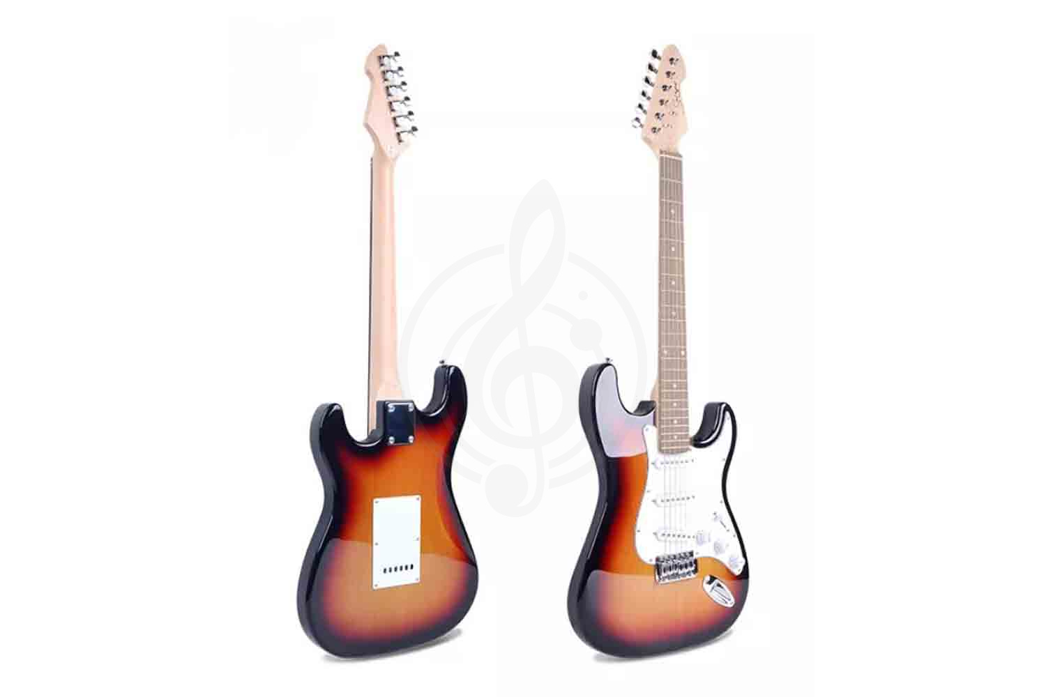 Электрогитара Stratocaster Smiger L-G1-ST-3TS - Электрогитара, санберст - фото 4