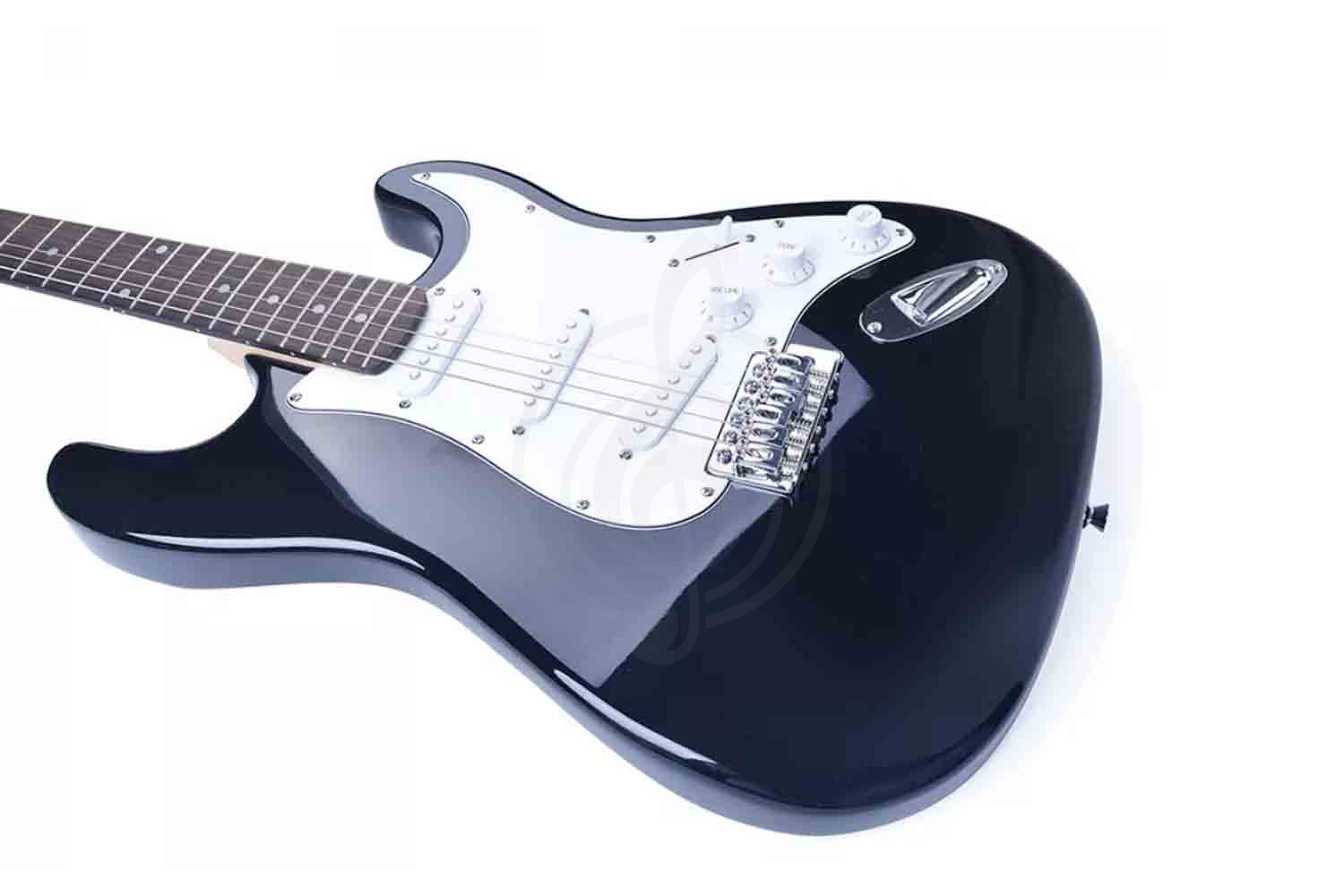 Электрогитара Stratocaster Smiger L-G1-ST-BK - Электрогитара, черная - фото 4