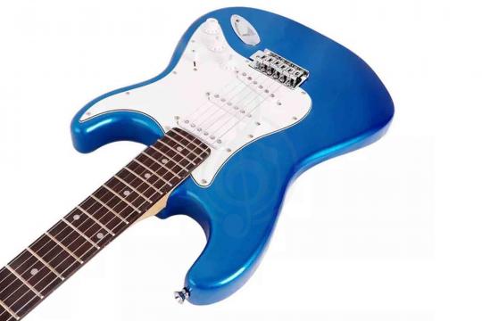 Электрогитара Stratocaster Smiger L-G1-ST-MBL - Электрогитара, синяя - фото 3