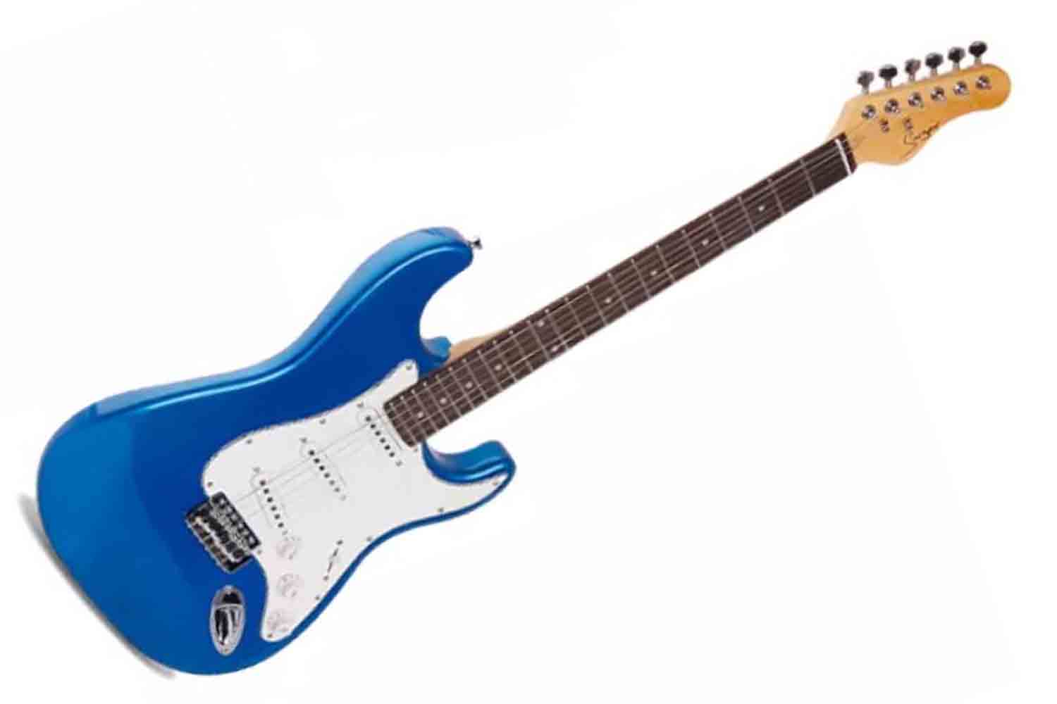 Электрогитара Stratocaster Smiger L-G1-ST-MBL - Электрогитара, синяя - фото 1