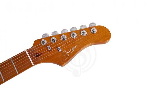 Электрогитара Stratocaster Smiger L-G2-PRO-SG - Электрогитара, зеленая - фото 2