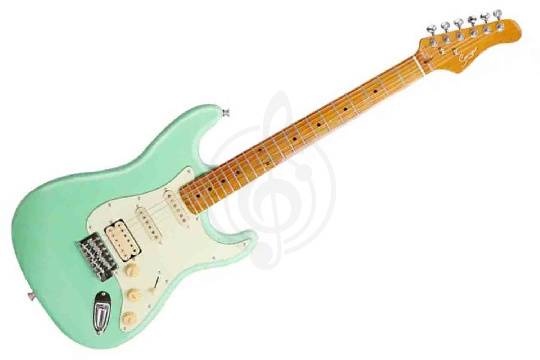 Электрогитара Stratocaster Smiger L-G2-PRO-SG - Электрогитара, зеленая - фото 1