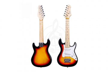 Электрогитара Stratocaster Smiger L-ST-K-3TS - Электрогитара, детская, санберст - фото 4