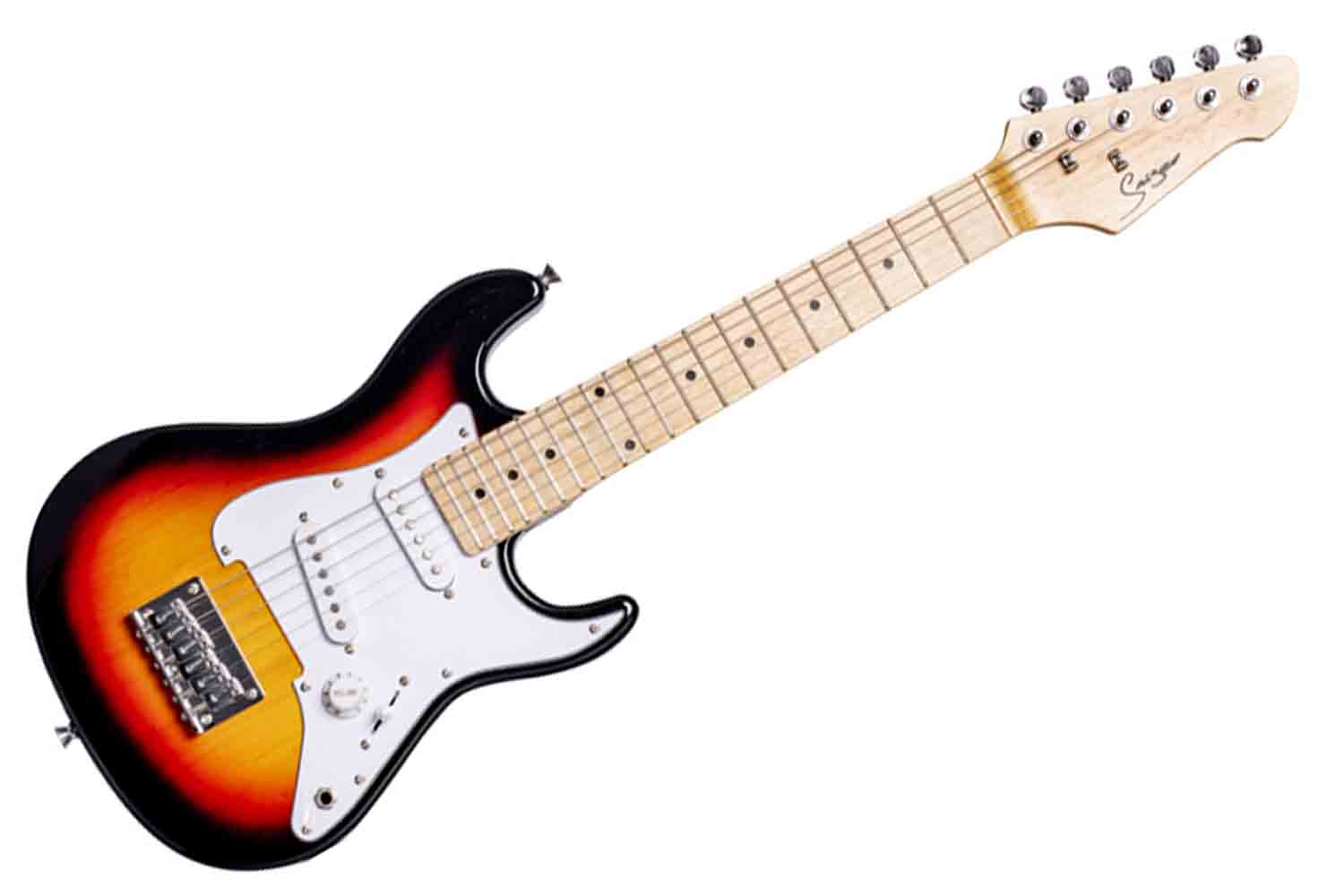 Электрогитара Stratocaster Smiger L-ST-K-3TS - Электрогитара, детская, санберст - фото 1