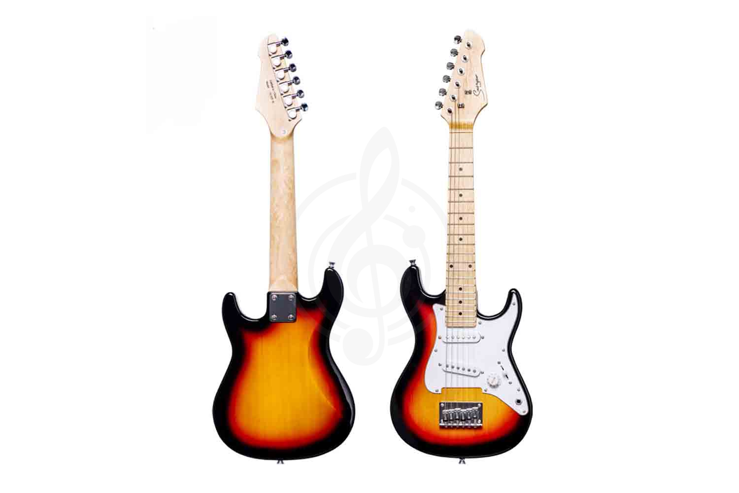 Электрогитара Stratocaster Smiger L-ST-K-3TS - Электрогитара, детская, санберст - фото 4