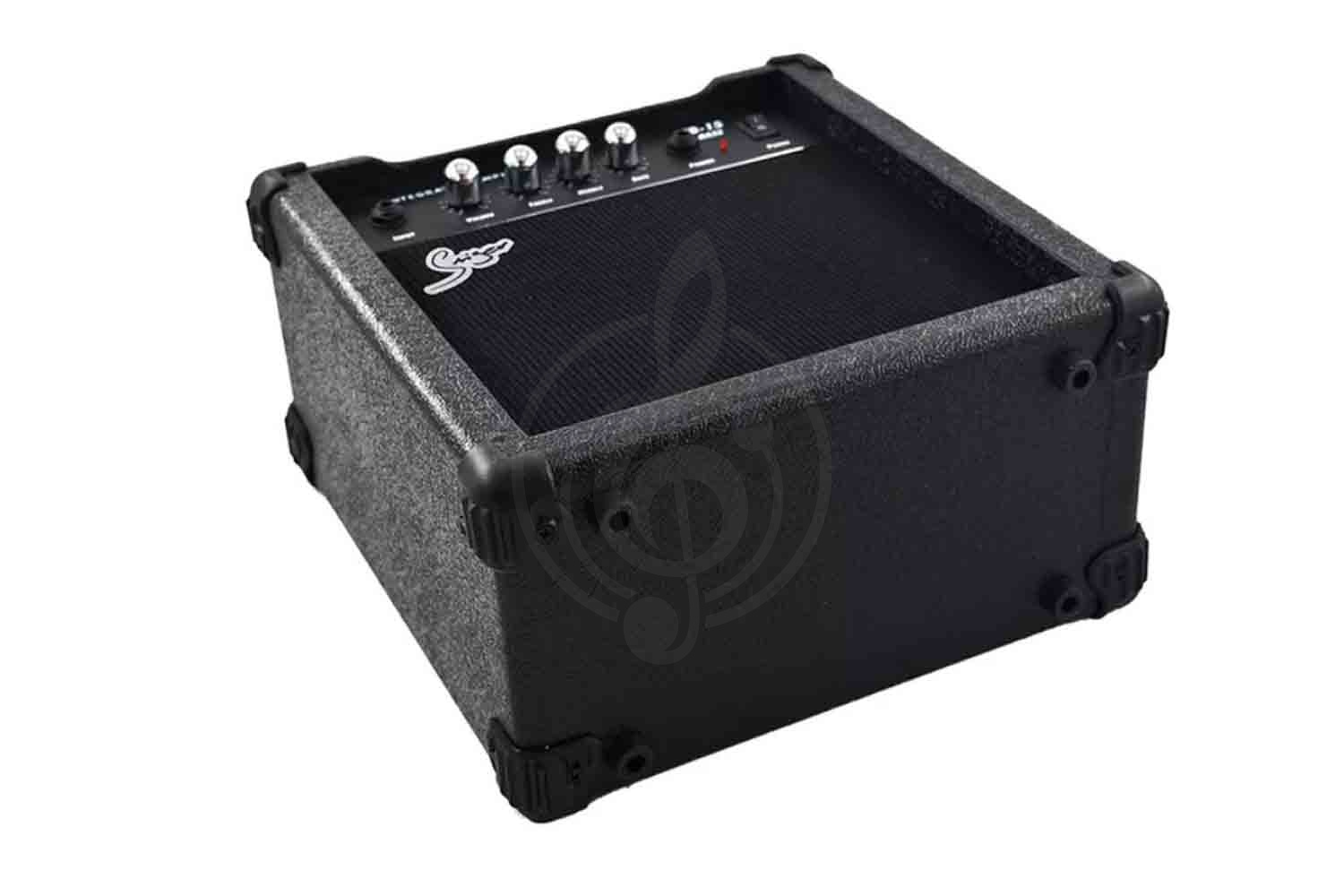 Комбоусилитель для бас-гитары Smiger TB-15-BK - Басовый комбоусилитель, 15Вт - фото 3