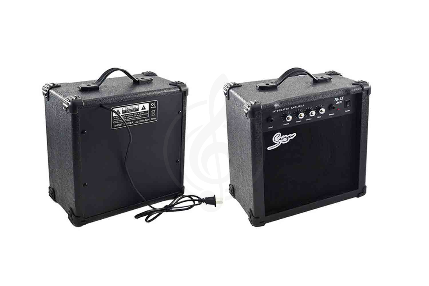 Комбоусилитель для бас-гитары Smiger TB-15-BK - Басовый комбоусилитель, 15Вт - фото 5