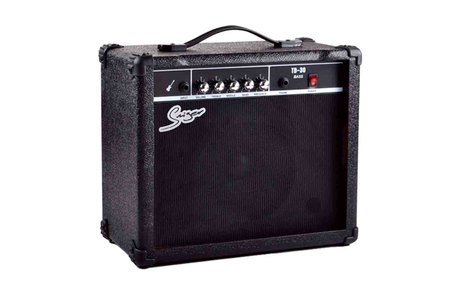 Комбоусилитель для бас-гитары Smiger TB-30-BK - Басовый комбоусилитель, 30Вт - фото 1