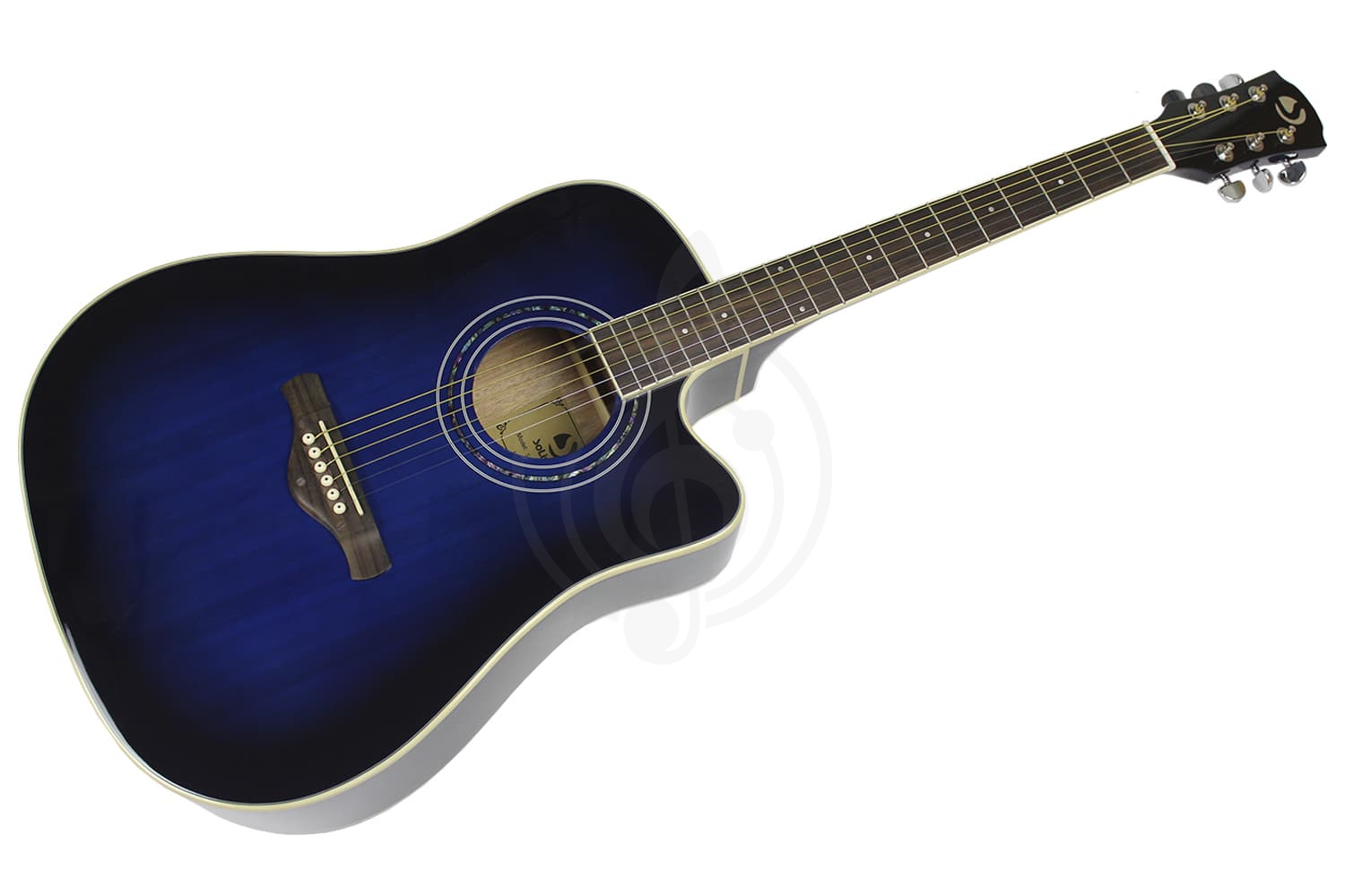 Акустическая гитара SOLISTA CG-D1P Blue - Акустическая гитара - фото 6
