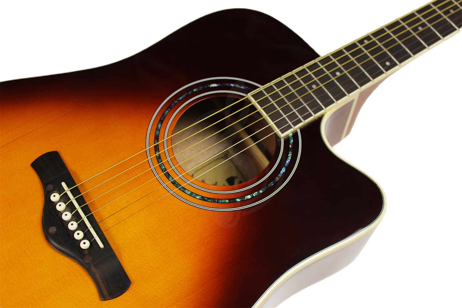 Акустическая гитара SOLISTA CG-D1P Sunburst - Акустическая гитара - фото 4