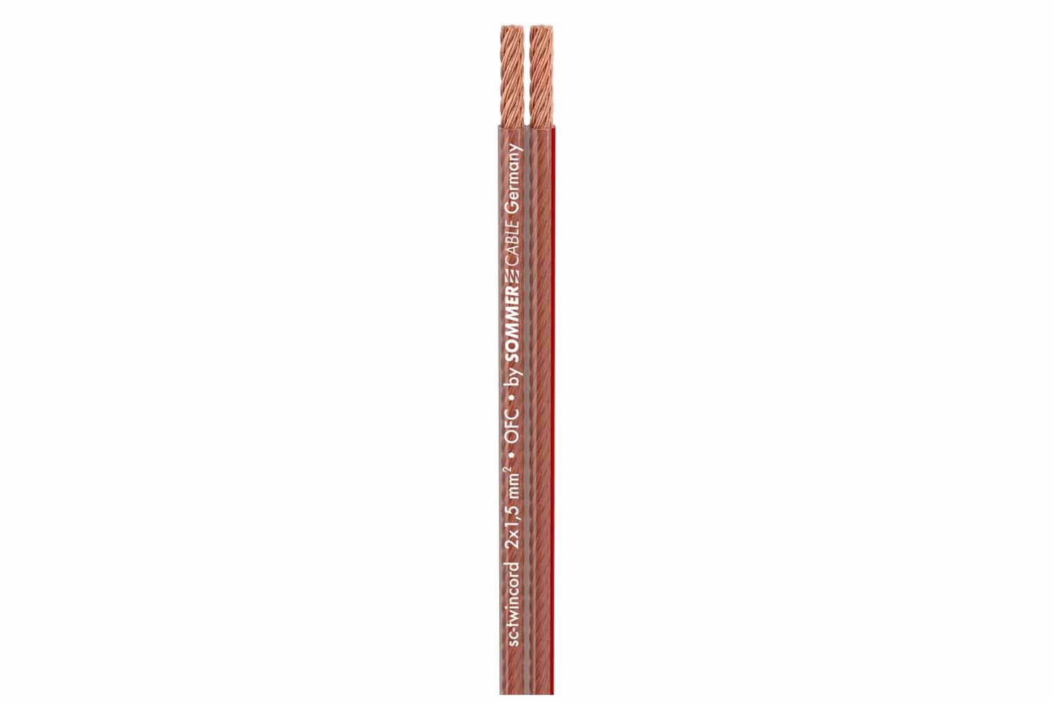 Акустический кабель Sommer Cable 400-0150 SC-Twincord - Кабель акустический - фото 1