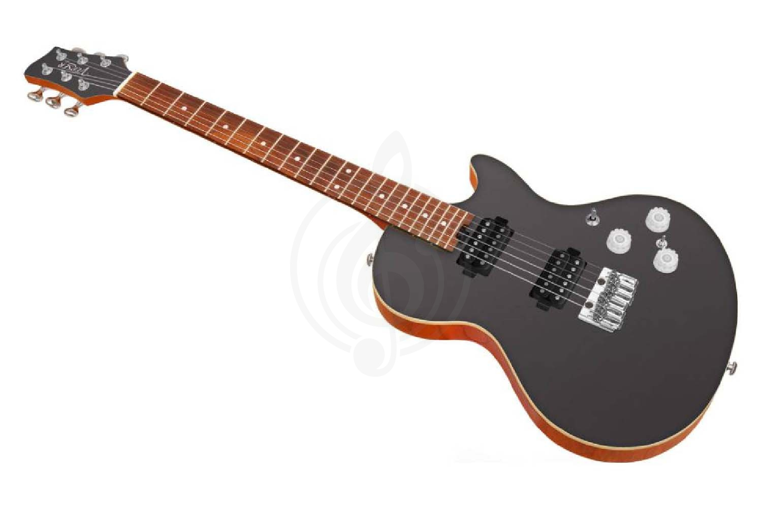 Электрогитара Les Paul SORAN VERSER VP2200 VAF Cosmic Black - Электрогитара - фото 2