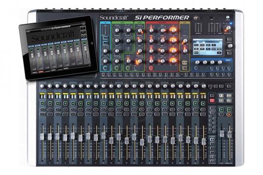 Цифровой микшер Soundcraft Si Performer 2 - Цифровой микшерный пульт - фото 3
