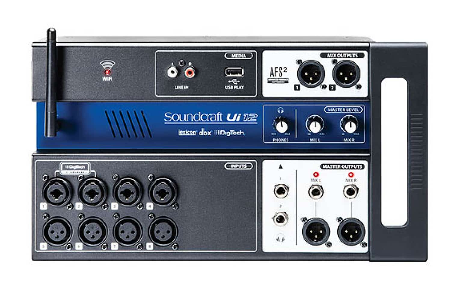 Цифровой микшер Soundcraft Ui-12 - Цифровой микшерный пульт - фото 1