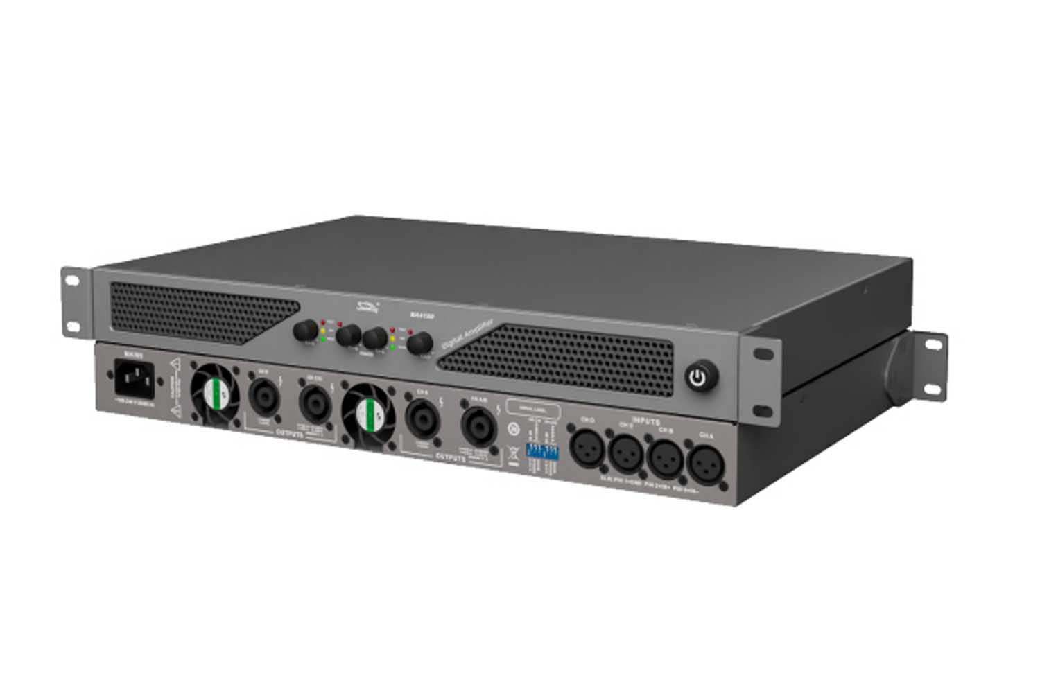 Цифровый усилитель мощности Soundking BA4150 - Усилитель мощности, 4 х 150 Вт - фото 1