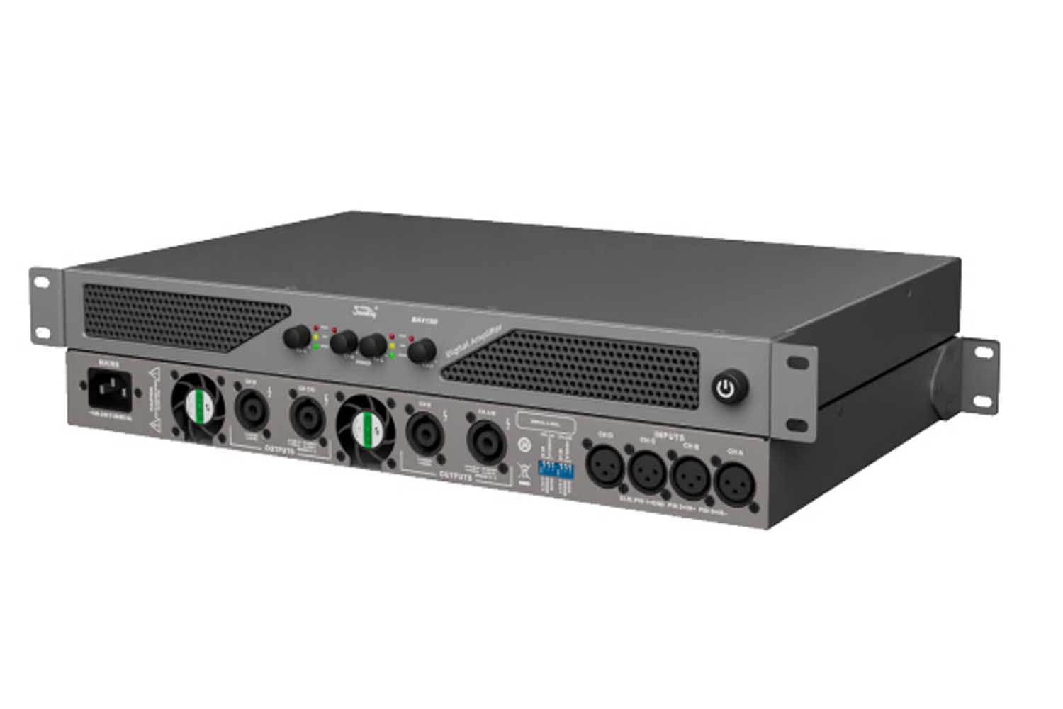 Цифровый усилитель мощности Soundking BA4450 - Усилитель мощности, 4 х 450 Вт - фото 1