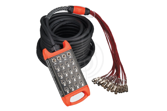 Soundking BCB402-20m - Сценическая коммутационная коробка 12xXLR входов - 4xXLR выходов - фото 1 Мультикор Soundking BCB402-20m - Сценическая коммутационная коробка 12xXLR входов - 4xXLR выходов - фото 1