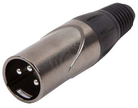 SOUNDKING CX3M003 - кабельный балансный разъем XLR male, 3 контакта, металл/ крышка пластик - фото 1 Разъем XLR SOUNDKING CX3M003 - кабельный балансный разъем XLR male, 3 контакта, металл/ крышка пластик - фото 1