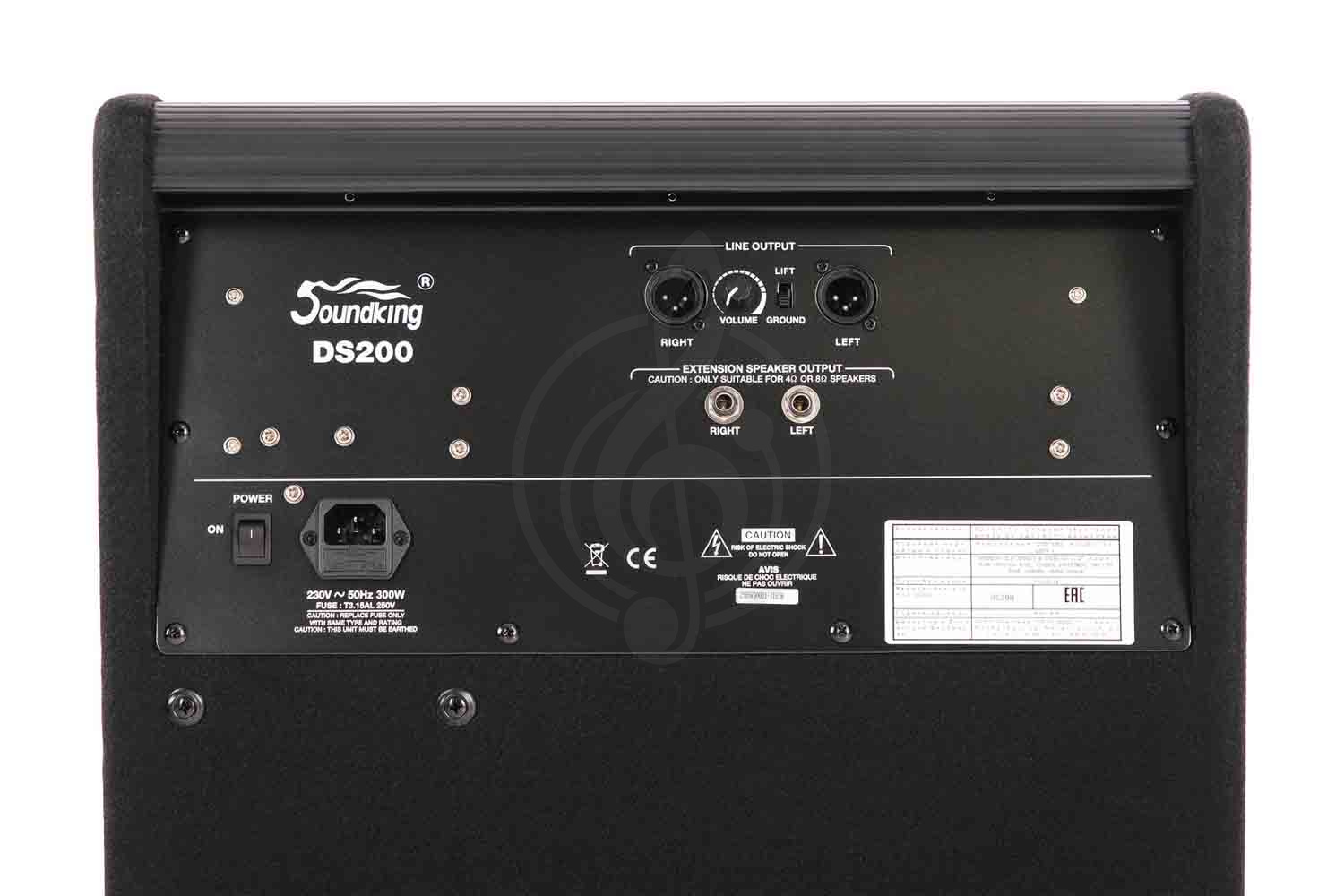 Комбоусилитель для ударных Soundking DS200 - Монитор для электронной ударной установки - фото 5